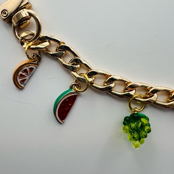Handbag Chain with Fruit Charms - Picture 4 of 5